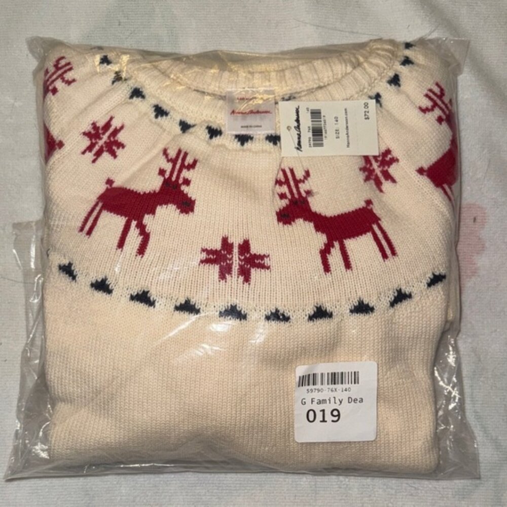 Hanna Andersson Holidays sweater